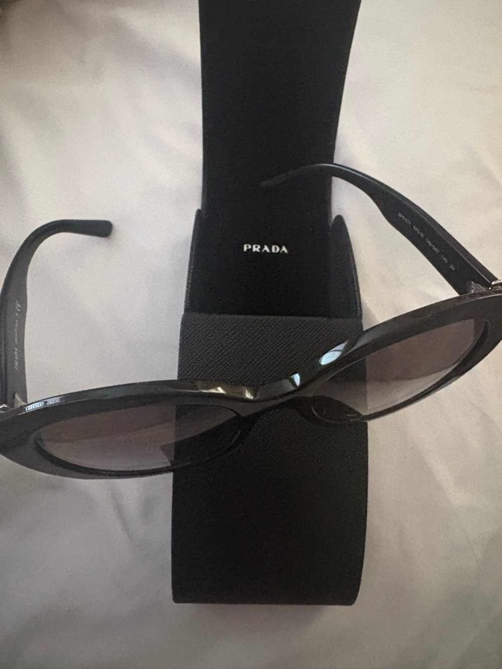 Prada Black Cat-Eye Sunglasses - Picture 2 of 9